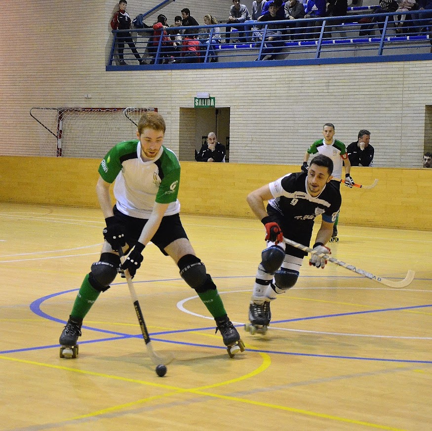 Derrota del Iru&ntilde;a hockey en la pista del Jolaseta dentro de la OK Bronce Norte